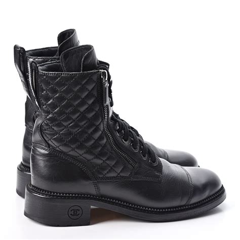 chanel matelasse quilted boots 38.5|Chanel Quilted Boots .